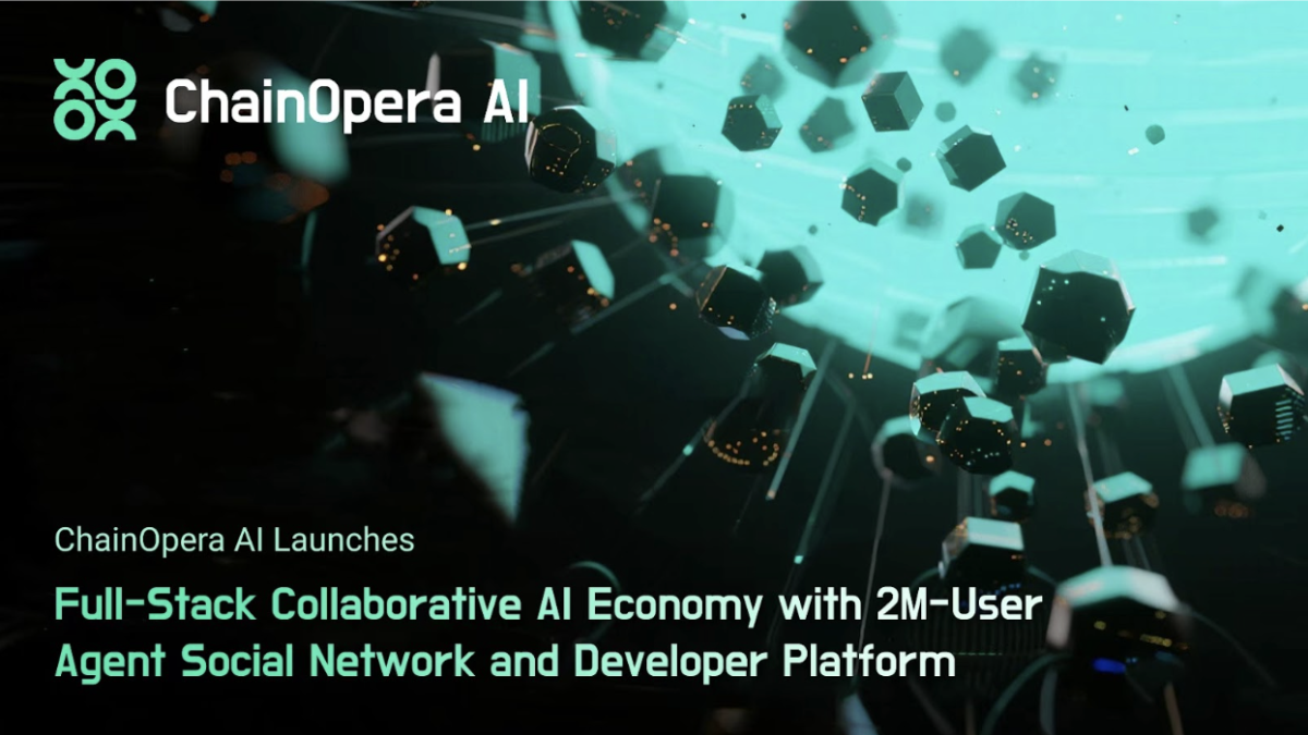 ChainOpera AI: Collaborative AI Economy With 2M Users