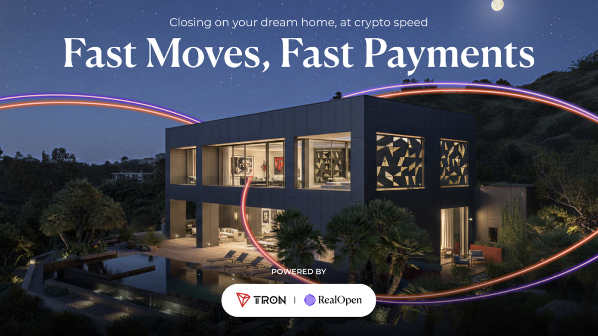 TRON và RealOpen hợp tác chiến dịch bất động sản